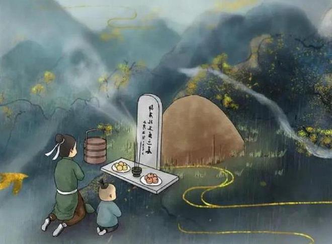 KAIYUN入口：俗语：上坟四不动一动穷三代！这话什么意思有啥讲究和说法？(图5)