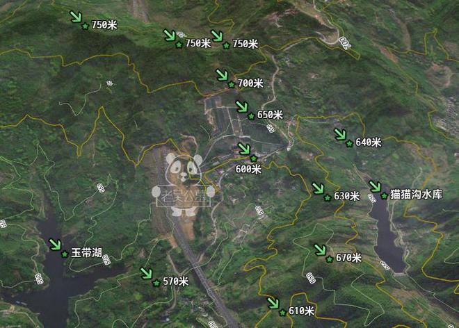 燃灯寺公墓价格：28000元起卫星图解析起风水格局(图1)