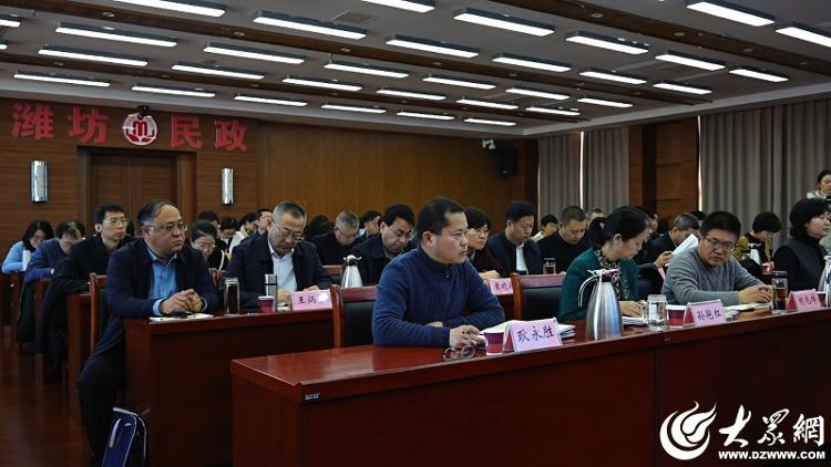 潍坊全市2025年民政工作会议召开(图3)