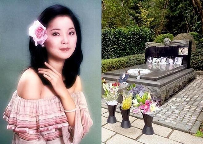 太寒酸！大S墓地与邓丽君为邻塔葬规格曝光网友直呼：鸽子笼(图2)