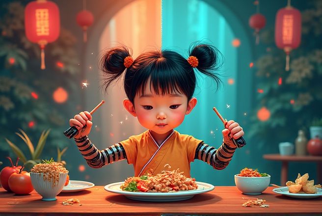 三百万中国家庭正在经历餐桌上的战争(图2)