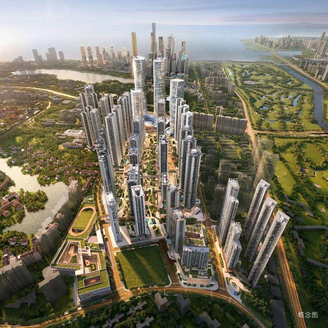 聚焦㊣绿景白石洲璟庭售楼处发布：绿景白石洲书写未来(图3)
