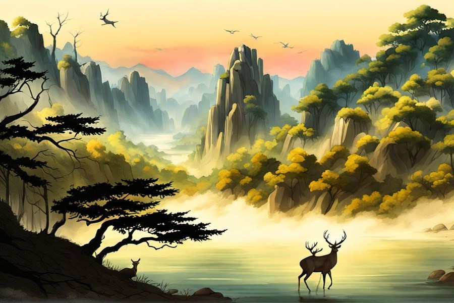 旺子孙的墓地风水(图1)